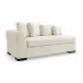 Edge Left Arm Facing Loveseat Satin Ebony