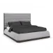 La Moda Upholstered Panel Bed