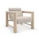 Unity Chair Natural Oak, Lucent Bronze Metallic Paint