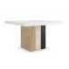 Unity Dark Dining Table Burnished Adobe, Cinder, Lucent Bronze Metallic