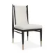Unity Dark Dining Chair Cinder
