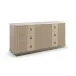 Rhythm Dresser Dresser Sun Drenched Oak, Neutral Metallic