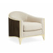The Svelte Chair Majestic Gold, Striped Ebony