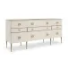 Curtain Call Dresser Brushed Gold