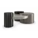 Constellation Cocktail Table Silver Burst, Piano Black, Twilight Frost, Brushed Tungsten