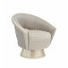 A Com-Pleat Turn Around Chair Soft Silver Paint