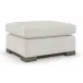 Deep Retreat Ottoman Dark Chocolate, Silver Shadow