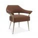 Louisette Chair Galway Burl, Champagne Gold