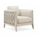 Just Duet Chair Soft Silver Paint, Champagne Gold