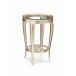 Just For You End/Side Table Oracle Silver Leaf
