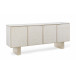 Bomb-Shell Sideboard/Buffet Soft Taupe, Stacked Shell