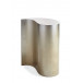 End Quote End/Side Table Ombre Warm Silver Leaf