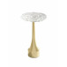 The Inbloom Accent Table End/Side Table Majestic Gold