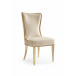 Sophisticates Dining Chair Gold Bullion Leaf