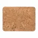 Cork Collection Iceberg Natural Set 4 Rect. Placemats 15.75'' x 11.75 H0.25''