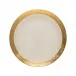 Camilla Gold Glass Charger Plate W/ Gold Rim D13'' H1''