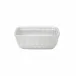 Fattoria White Loaf Pan 7.75'' x 4.5'' H2.75'' | 27 Oz.