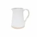 Fattoria White Pitcher 8'' x 6.25'' H8.25'' | 69 Oz.