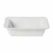 Fontana White Rect. Baker 11.5'' x 9'' H2.75''