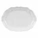 Impressions White Oval Platter 17.5'' x 12.5'' H1.5''