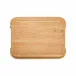 Ensemble Oak Wood Oak Wood Cutting Board/Lid For Rectangular Tray 12.75'' x 9.75'' H1''