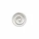 Cook & Host White Spiral Appetizer Dish D6'' H1.25''