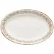 Sardegna White/Blueberry Oval Platter 46 Cm | 18"