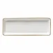 Sardegna White Rectangular Tray 14.5'' x 5.5'' H1.25''