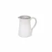 Sardegna White Pitcher 8'' x 6.25'' H8.25'' | 69 Oz.