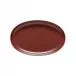 Pacifica Cayenne Oval Platter 12.5'' x 8'' H1.5''