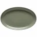 Pacifica Artichoke Oval Platter 16'' x 10.25'' H1.75''