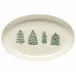 Pacifica Christmas Tree Oval Platter 32 Cm | 13"