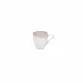 Taormina White & Gold Mug 5.5'' x 3.75'' H4.25'' | 14 Oz.