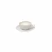 Taormina White Tea Cup And Saucer 5.5'' x 4.25'' H2.25'' | 7 Oz.