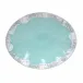 Taormina Aqua Oval Platter 16.25'' x 13'' H2.25''