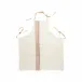 Carmela Caramel-Cream Kitchen Apron 30.75'' x 28''