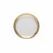 Camilla Gold Glass Band Salad Plate 21 Cm | 8''