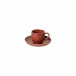 Pacifica Cayenne Coffee Cup And Saucer 3.25'' x 2.25'' H2.25'' | 2 Oz. | D4.75''