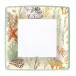 Marine Study Square Paper Dinner Plates in Ivory, 8 Per Package