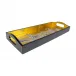 Zebras Gold Lacquer Bar Tray