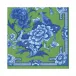 Green And Blue Plate Luncheon Paper Napkins, 20 per Pack