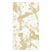 Splatterware Paper Guest Towel/Buffet Napkins Gold, 15 Per Pack