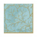 Gilded Majolica Paper Luncheon Napkins Aqua, 20 Per Pack