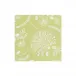 Trailing Floral Pale Green Boxed Paper Cocktail Napkins, 40 Per Box