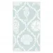 Seychelles Paper Guest Towel Napkins in Aqua, 15 Per Package