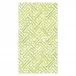 Fretwork Paper Guest Towel Napkins in Moss Green, 15 Per Package