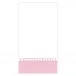 Linen Border Paper Guest Towel Napkins in Petal Pink, 15 Per Package