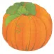 Pumpkin Die-Cut Paper Linen Party Napkins, 15 Per Pack