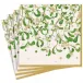 Modern Mistletoe Paper Dinner Napkins, 20 Per Pack