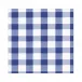 Gingham Paper Luncheon Napkins in Blue, 20 Per Pack